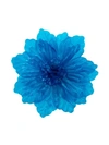MOLLY GODDARD MOLLY GODDARD 超大款花卉胸针 - 蓝色