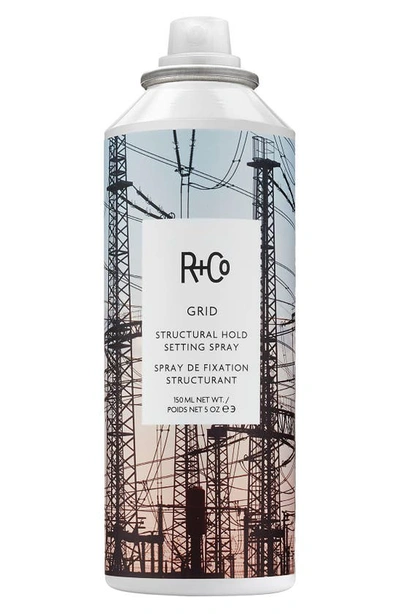 R + Co 5 Oz. Grid Structural Hold Setting Hair Spray