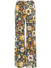 CAP PENELOPE FLORAL KNITTED TROUSERS