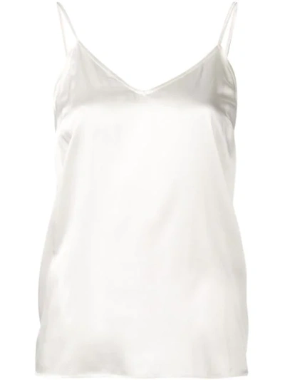 Federica Tosi Relaxed Cami Tank Top - 白色 In White