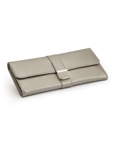 Wolf Palermo Jewelry Roll In Pewter