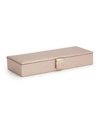 Wolf Palermo Safe Deposit Jewelry Box - Metallic In Rose
