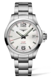 LONGINES CONQUEST V.H.P. BRACELET WATCH, 41MM,L37164766