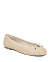 SAM EDELMAN WOMEN'S FALCON WOVEN BALLET FLATS,G4613S1