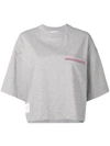 THOM BROWNE RWB-STRIPE BOXY T-SHIRT