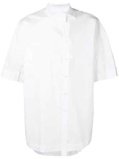 Ader Error Oversized Shortsleeved Shirt - 白色 In White