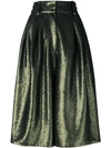 MARC JACOBS MICRO-SEQUIN CULOTTE TROUSERS