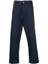 Société Anonyme Straight-leg Trousers In Blue