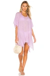 SEAFOLLY SEAFOLLY AMNESIA KAFTAN IN LILAC,SEAF-WD15