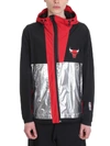 Marcelo Burlon County Of Milan Marcelo Burlon X Nba Bulls Windbreaker Jacket - Black In Black