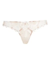 FLEUR DU MAL WOMEN'S LILY LACE THONG,400098247884