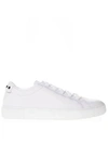 TOD'S WHITE LEATHER SNEAKERS,10900726