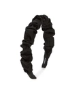 LIZZIE FORTUNATO Ruched Silk Headband