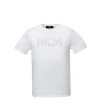 MCM WOMEN'S SPARKLING NEON LOGO T-SHIRT