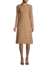 VALENTINO FLORAL LACE DRESS,0400010670452