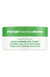 PETER THOMAS ROTH CUCUMBER DE-TOX™ HYDRA-GEL EYE PATCHES,22-01-019