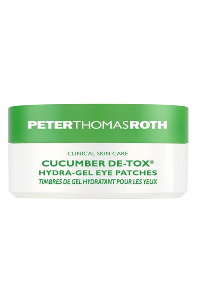 Peter Thomas Roth Cucumber De-tox Hydra-gel Eye Patches 60 Pads-30 Treatments 60 Pads-30 Treatments In Colourless