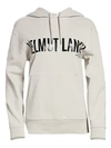 HELMUT LANG Exclamation Cotton Hoodie