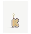 CHAOS INITIAL K CHENILLE LUGGAGE TAG,21426799