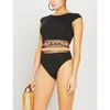 AGENT PROVOCATEUR ZENAYA SCOOP-NECK SWIMSUIT