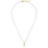 ANNI LU TURRET SHELL 18KT GOLD-PLATED NECKLACE
