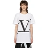 VALENTINO VALENTINO WHITE VLOGO T-SHIRT