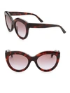 BALENCIAGA 54MM CAT EYE SUNGLASSES,0400010451949