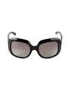 Coach Gradient Square Sunglasses W/ Logo Temples In Black