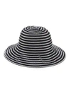 SAN DIEGO HAT COMPANY Striped Cloche Hat