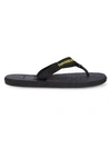 HAVAIANAS Canvas-Upper Slip-On Flip Flops