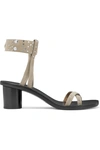 ISABEL MARANT JOAKEE STUDDED SUEDE SANDALS
