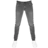 Replay Anbass Hyperflex Slim-fit Stretch-denim Jeans In Grey