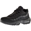 Nike Men's Air Max 95 Essential Casual Sneakers From Finish Line In Black