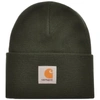 Carhartt Watch Beanie Hat Khaki In Khaki