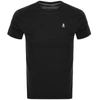 PSYCHO BUNNY CLASSIC CREW NECK T SHIRT BLACK,110667