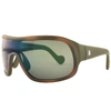 MONCLER ML0048 SUNGLASSES GREEN,109698