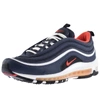 NIKE AIR MAX 97 TRAINERS NAVY,109664