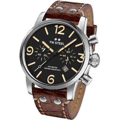 Tw Steel Ms4 - Maverick Collection In Brown