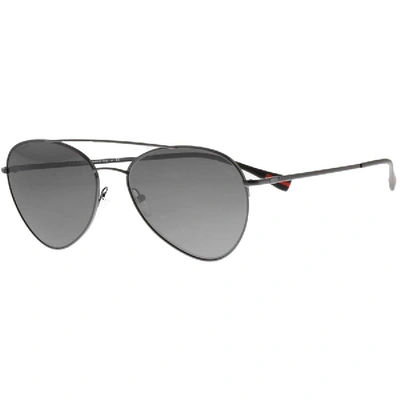 Prada Linea Rossa Aviator Sunglasses Black