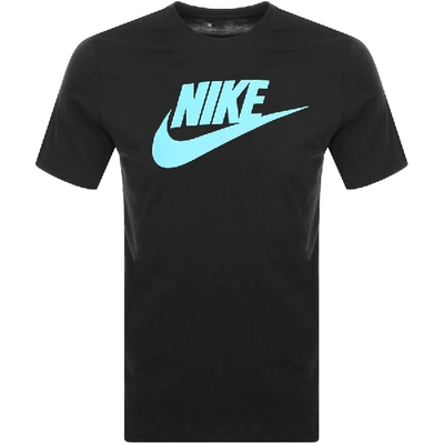 Nike Sportswear Icon Futura T-shirt In Black