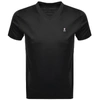 Psycho Bunny Classic V Neck T Shirt Black In Black