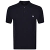 FRED PERRY PLAIN POLO T SHIRT NAVY,115758