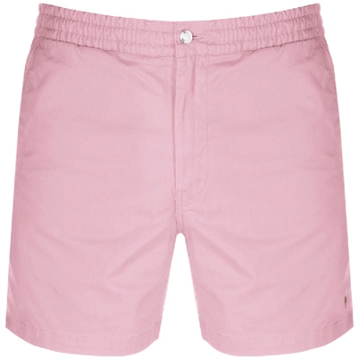 Polo Ralph Lauren Prepster Cotton Oxford Shorts In Pink