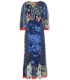 Etro Patchwork Printed Silk-chiffon Maxi Dress In 200 Multicolor