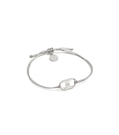 Tory Burch Embrace Ambition Bracelet In Silver / Tory Silver