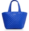 Mz Wallace Medium Metro Quilted Nylon Tote In Dazzle