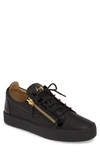 Giuseppe Zanotti Black May London Frankie Sneakers In Navy