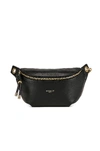 GIVENCHY GIVENCHY WHIP CHAIN BELT BAG IN BLACK.,GIVE-WY617