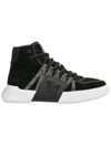 VERSACE KEIRA HIGH-TOP SNEAKERS,10901944