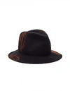 YOHJI YAMAMOTO YOHJI YAMAMOTO BLACK WOOL HAT,HH-H01-162-4